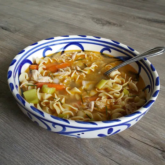 Homemade Pasture Raised Chicken Noodle Soup Recipe