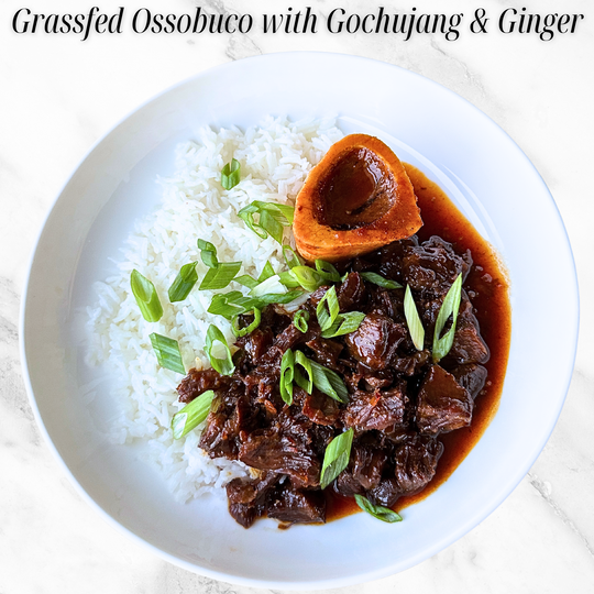 Grassfed Ossobuco with Gochujang and Ginger – Instant Pot Recipe