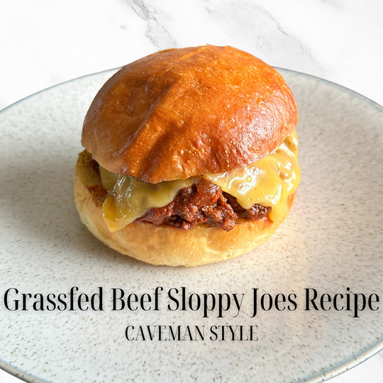 Grassfed Beef Sloppy Joes Recipe – CAVEMAN STYLE