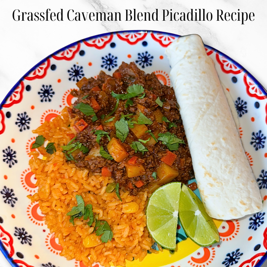 Grassfed Caveman Blend Picadillo Recipe