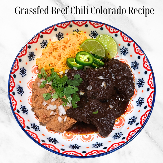 Grassfed Beef Chili Colorado Recipe