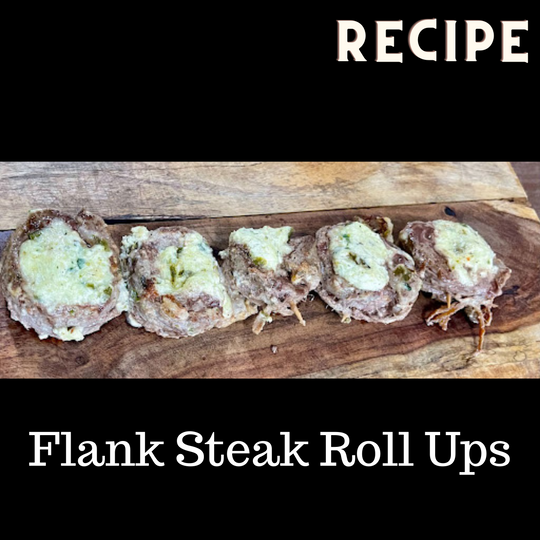 Grassfed Flank Steak Rollup Recipe