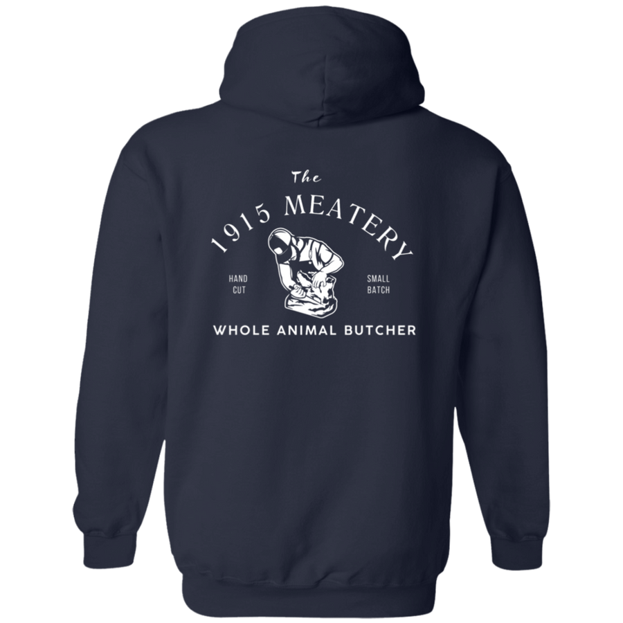1915 Meatery Zip Up Hooded Sweatshirt