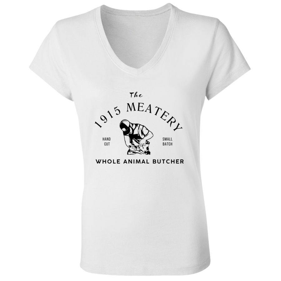 1915 Farm Meatery Women's V-Neck T-Shirt