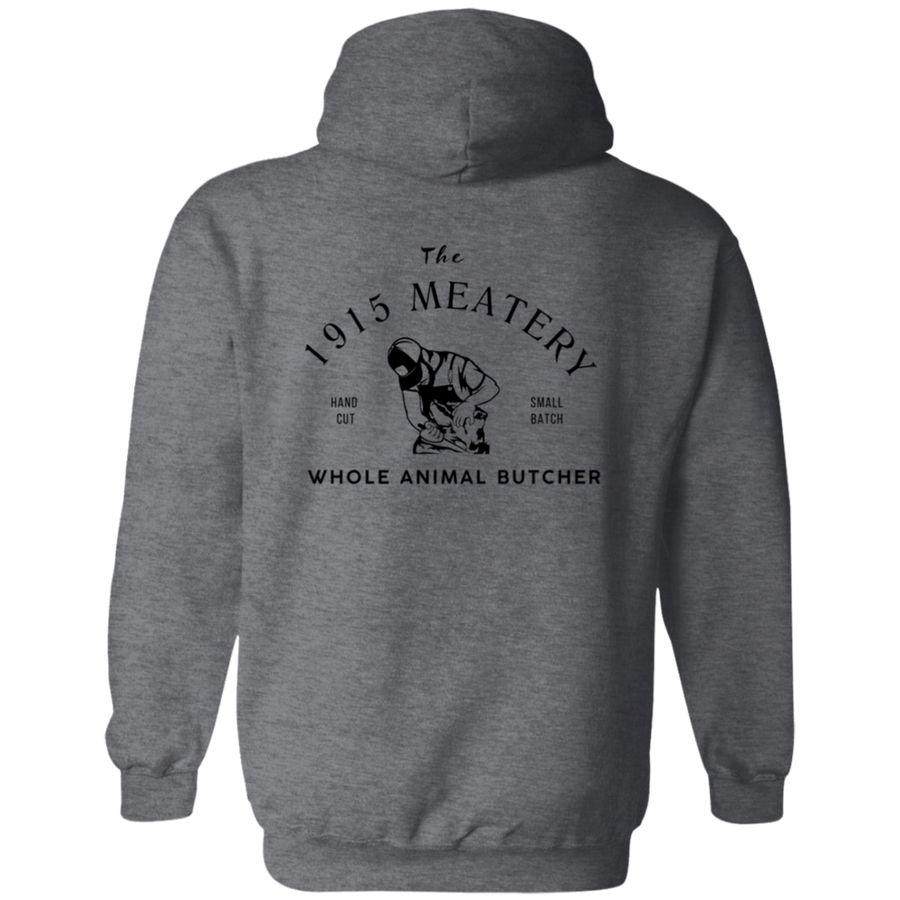 1915 Farm Meatery Zip Up Hooded Sweatshirt