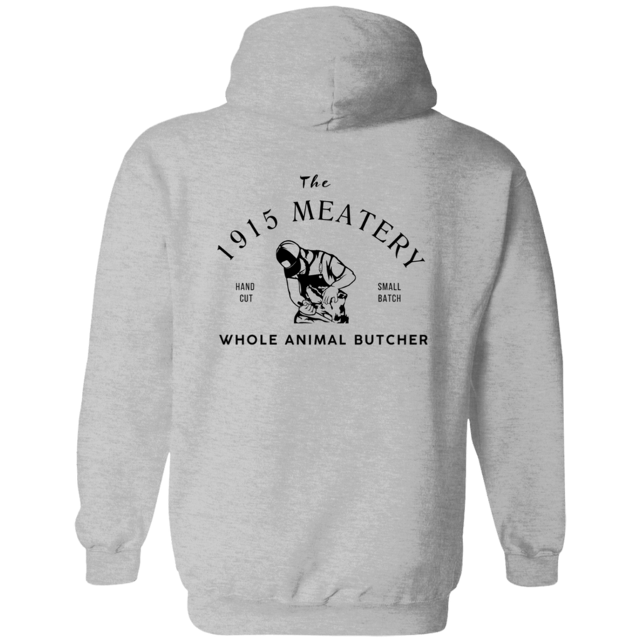 1915 Farm Meatery Zip Up Hooded Sweatshirt