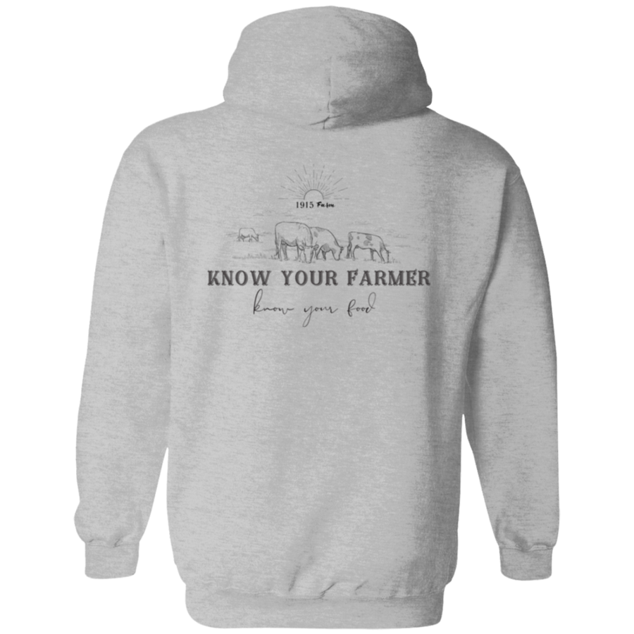 1915 Farm Know Your Farmer Zip Up Hooded Sweatshirt