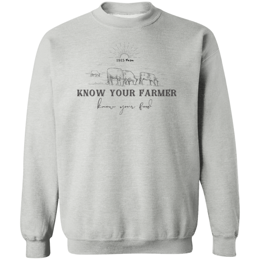 1915 Farm Know Your Farmer Crewneck Sweatshirt