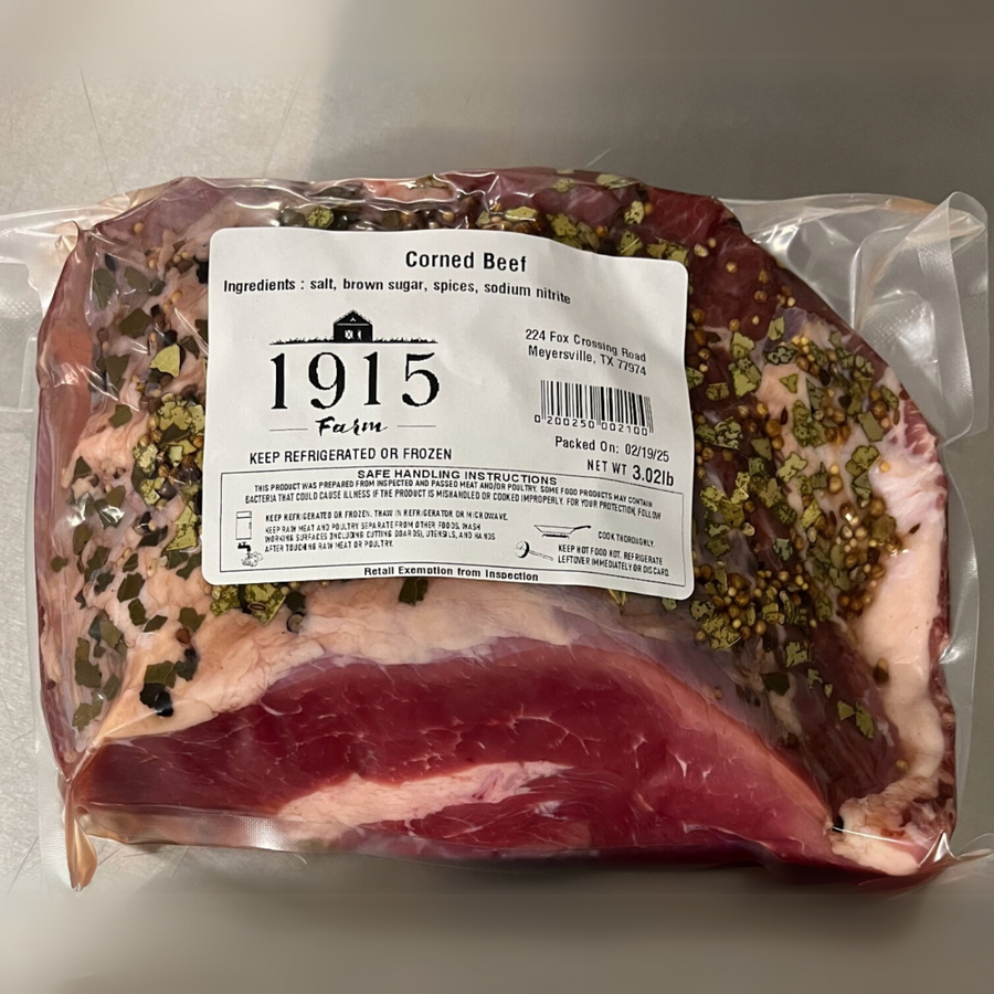 Corned Beef – Limited Time Seasonal Offering