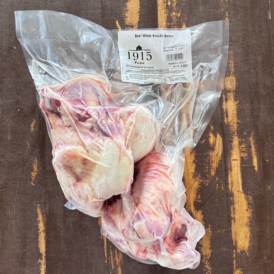 Grassfed Dog Bone – Knuckle