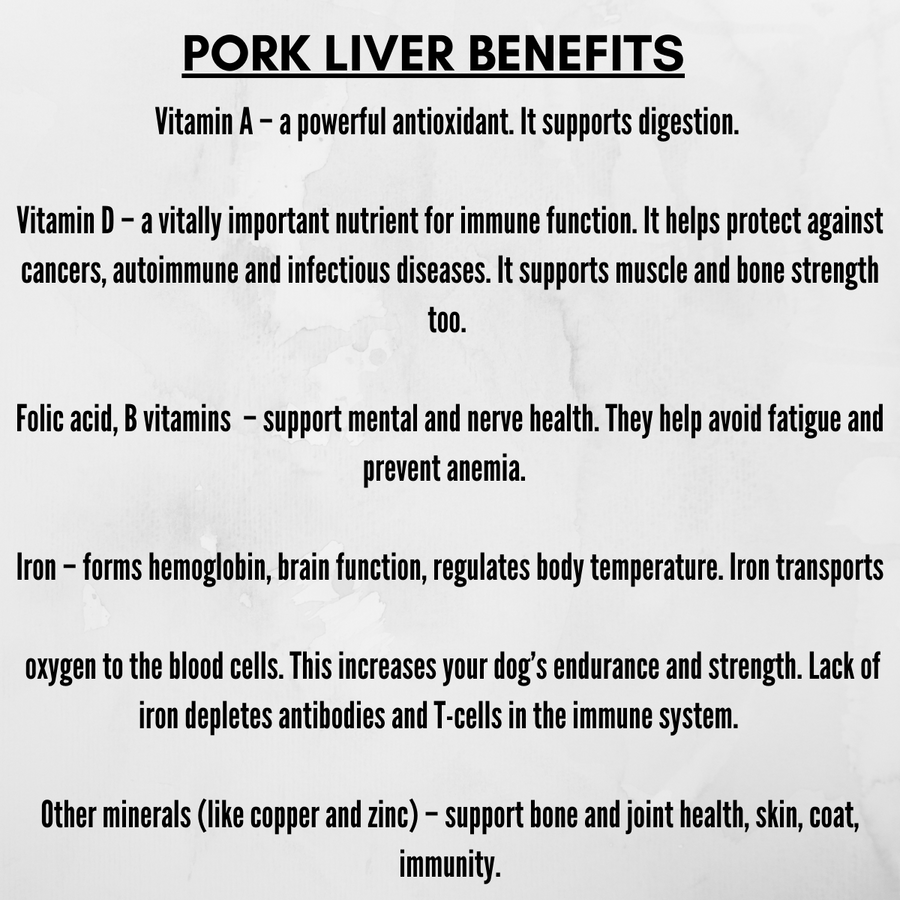 Dehydrated Pork Liver